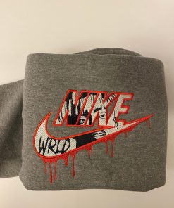 Juice Wrld Nike Logo Embroidered Sweatshirt