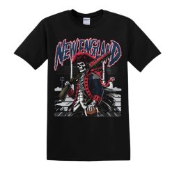 New England Patriots Football Deadman Graphic NFL Shirt