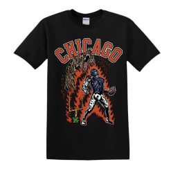 Chicago Bears Football Deadman Graphic NFL Shirt