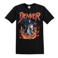 Denver Broncos Football Deadman Graphic NFL Shirt