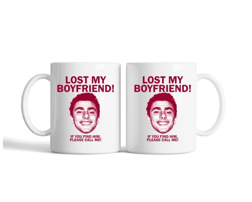 Lost My Boyfriend Mug, I Love My Hero Cup