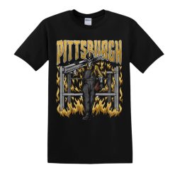 Pittsburgh Panthers Football Deadman Graphic NFL Shirt