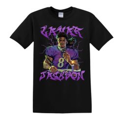 Lamar Jackson Football Baltimore Ravens Graphic NFL Shirt