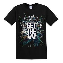 Get The W Philadelphia Eagles Football Graphic NFL Shirt