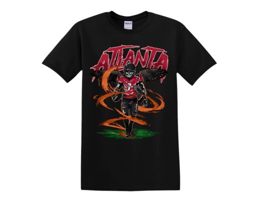 Atlanta Falcons Football Deadman Graphic NFL Shirt