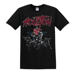 Houston Cougars Football Deadman Graphic NFL Shirt