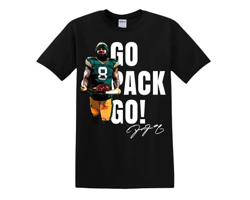 Josh Jacobs “Go Pack Go” Green Bay Packers Football Graphic NFL Shirt