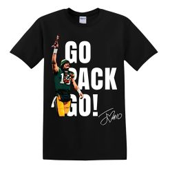 Jordan Love “Go Pack Go” Green Bay Packers Football Graphic NFL Shirt