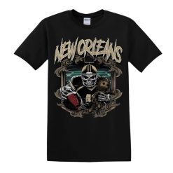 New Orleans Saints Football Deadman Graphic NFL Shirt