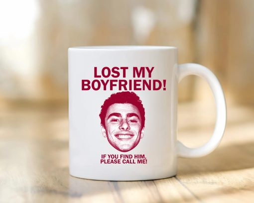 Lost My Boyfriend Mug, I Love My Hero Cup