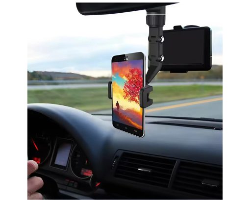 Car Phone Holder With Adjustable Arm For Most Phones