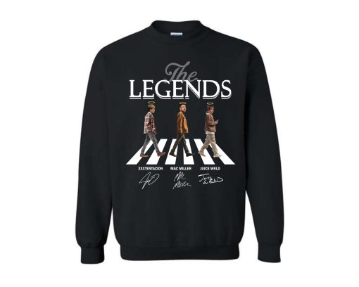 Retro Rapper Sweatshirt, Hiphop Unisex T-Shirt, The Legends Shirt